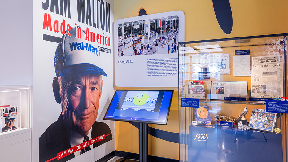 Interior image of Museum Galleries